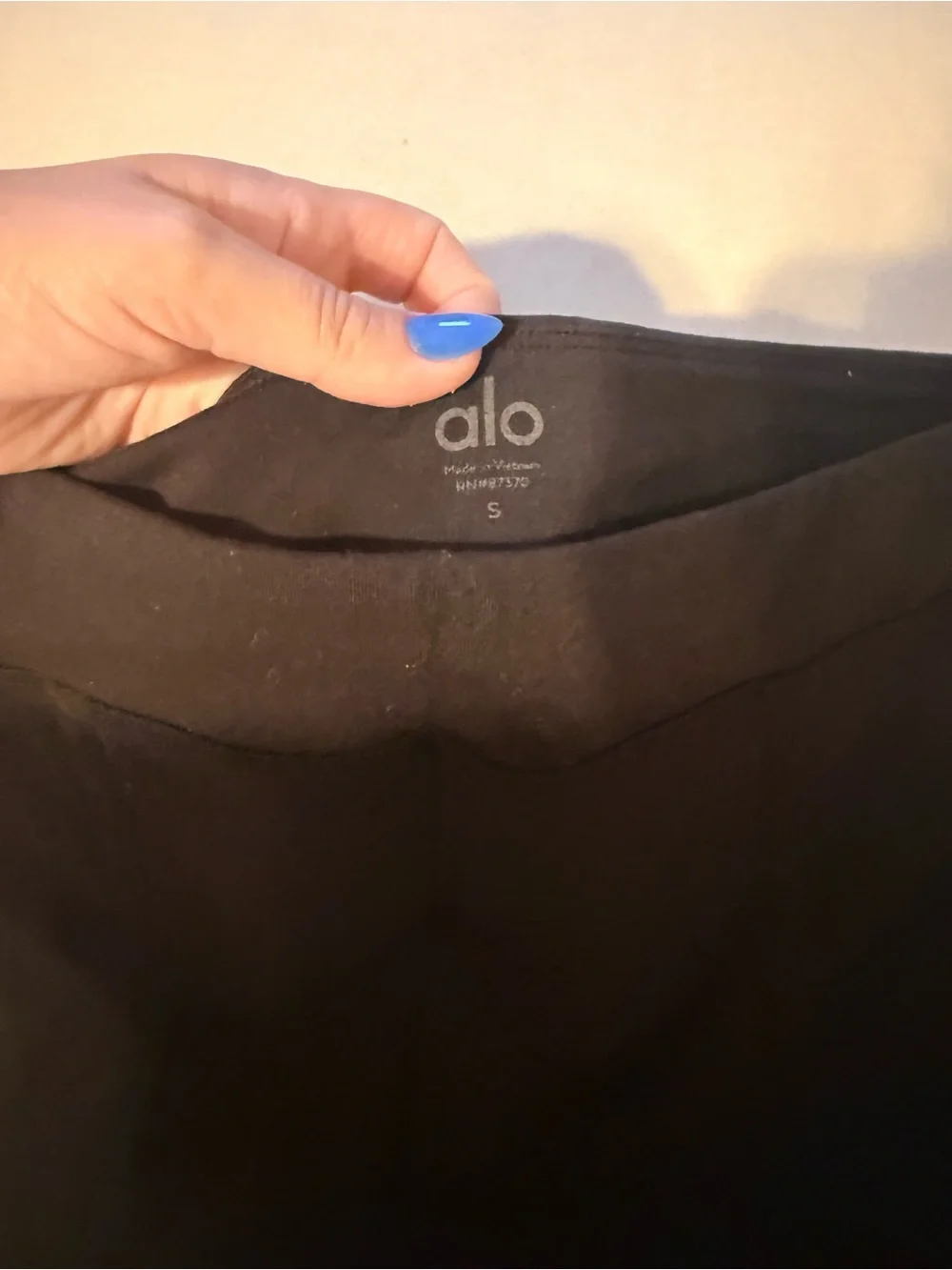 ALO Yoga Black High-Rise Performance Yoga Pants